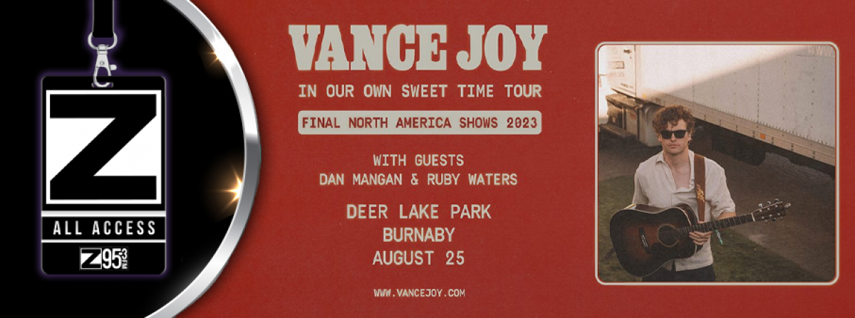 Z95.3 All Access: Win tickets to see Vance Joy!