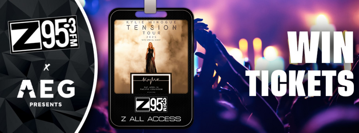 Z All Access: Win a pair of tickets to Kylie Minogue