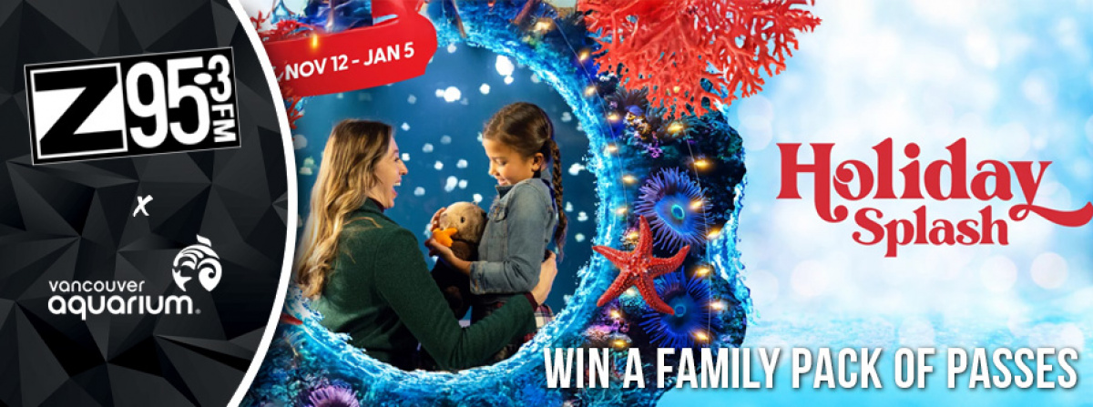 Z Mornings Family Date Night: Holiday Splash at the Vancouver Aquarium